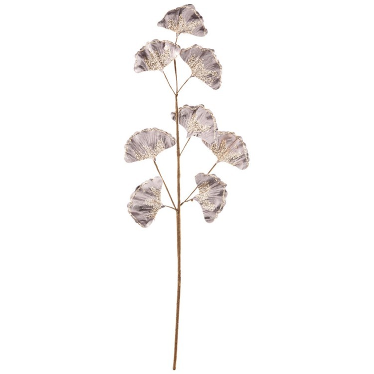 Цветок искусственный "гинкго" длина=53 см. ширина=8 см. Lefard (213-213)