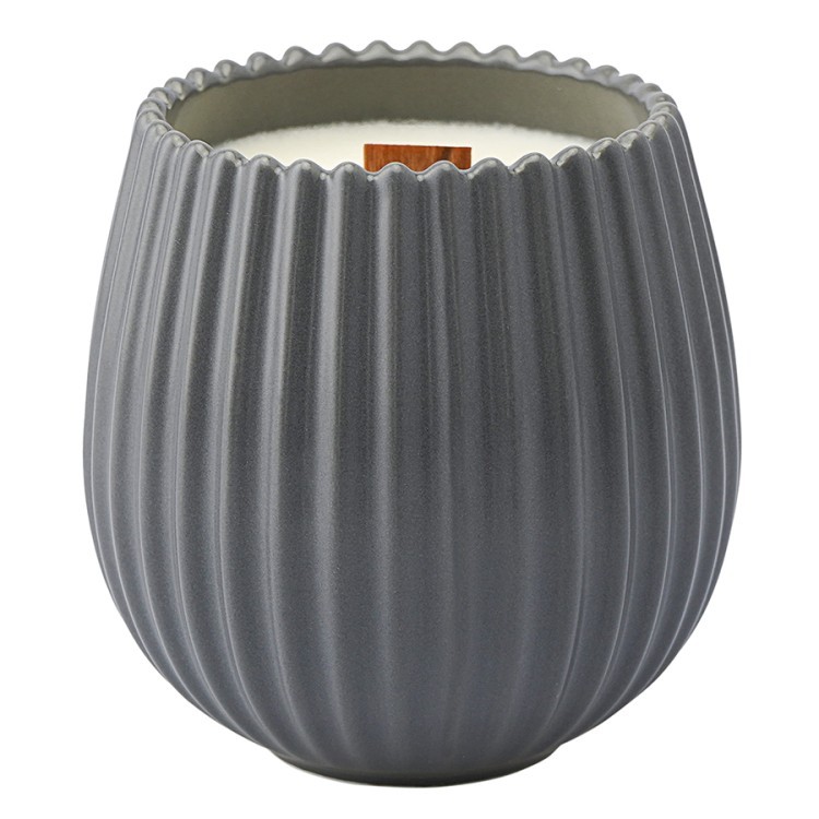 Свеча ароматическая с деревянным фитилём italian cypress из коллекции edge, серый, 60 ч (75684) Свеча ароматическая с деревянным фитилём italian cypress из коллекции edge, серый, 60 ч (75684)