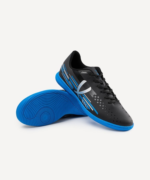 Бутсы зальные JÖGEL Evofly IN Talant Black/blue (2118204)