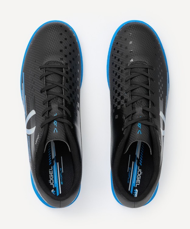 Бутсы зальные JÖGEL Evofly IN Talant Black/blue (2118204)