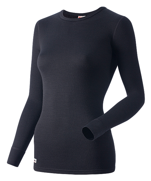 Комплект термобелья для девочек Guahoo: рубашка + лосины (651S-BK / 651P-BK) (52584)