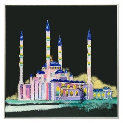 Картина Мечеть Сердце Чечни с кристаллами Swarovski (2178)