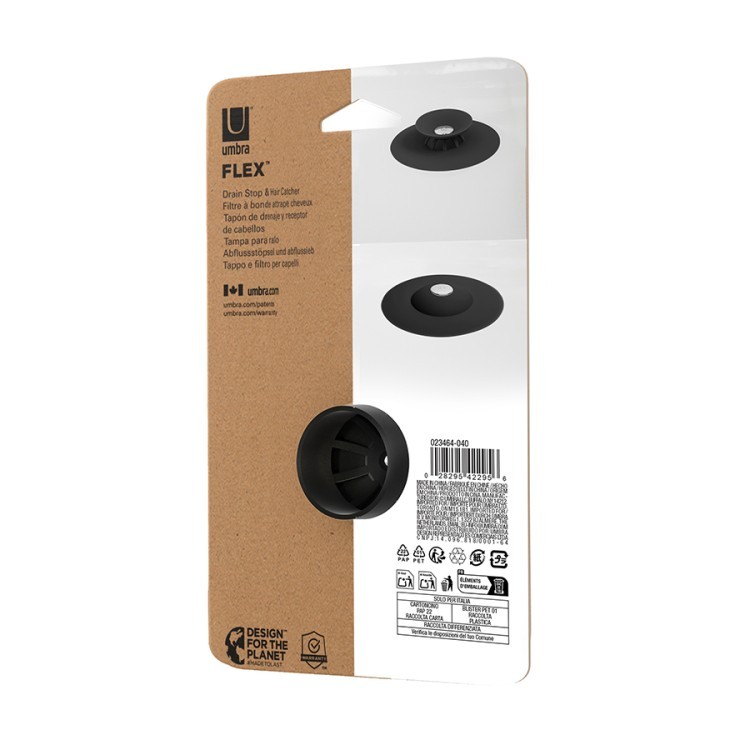 Фильтр для слива flex, черный (79166)