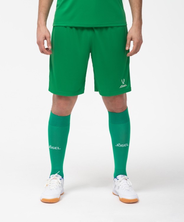 Шорты игровые JÖGEL CAMP Classic Shorts, зеленый/белый (702558)