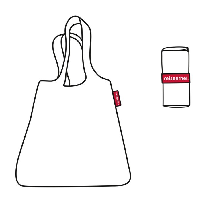 Сумка складная mini maxi shopper paisley ruby (64000)