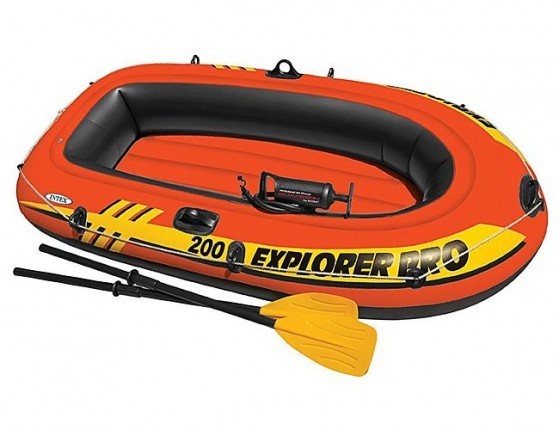 Лодка надувная двухместная Intex Explorer-Pro-200 58357 (75571)