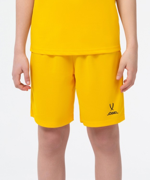 Шорты баскетбольные JOGEL CAMP Basic, желтый, детский (1619764)
