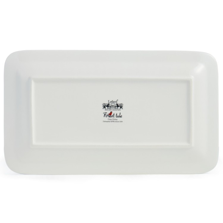 Блюдо lefard "лесная сказка" 25,5 см прямоуг. снегири Lefard (441-028)