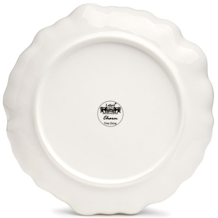 Набор тарелок закусочных lefard "charm" 2 шт. 20*3 см (с золотой линией) Lefard (779-362)