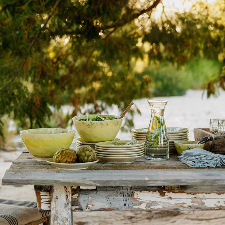 Чайная пара DECS03-LEM(DECS03-02713S)СНЯТО, керамика, Lemon, Costa Nova