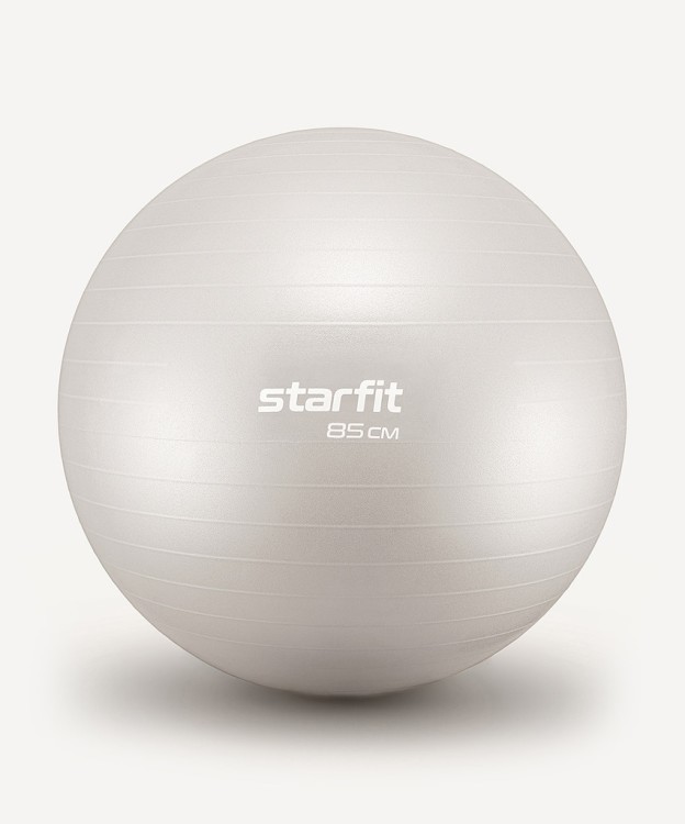 БЕЗ УПАКОВКИ Фитбол STARFIT GB-108 антивзрыв, 1500 гр, тепло-серый пастель, 85 см (2126483) БЕЗ УПАКОВКИ Фитбол STARFIT GB-108 антивзрыв, 1500 гр, тепло-серый пастель, 85 см (2126483)
