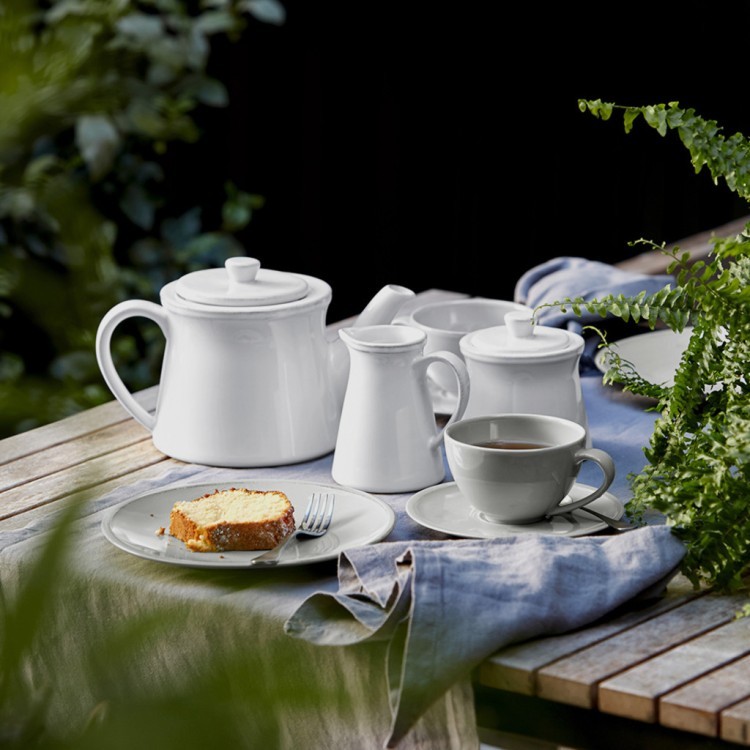 Тарелка FIP331-WHI(FIP331-02202F), керамика, white, Costa Nova Тарелка FIP331-WHI(FIP331-02202F), керамика, white, Costa Nova