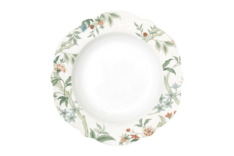 Тарелка суповая (белый) Zen Garden без инд.упаковки - EL-R1051_ZENW Easy Life (R2S)