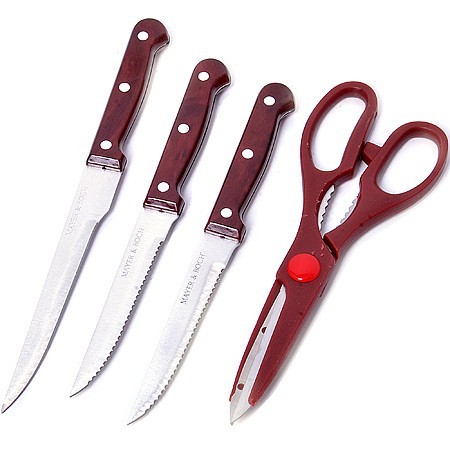 Набор ножей 15 предметов на подстав МВ (24253)