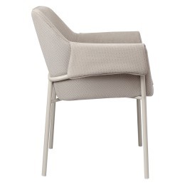 Стул aline, шенилл, серо-бежевый/бежевый (79030)