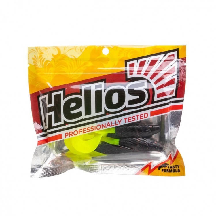 Твистер Helios Hybrid 3,15"/8,0 см, цвет Dark Star LT 7 шт HS-14-053 (78179)