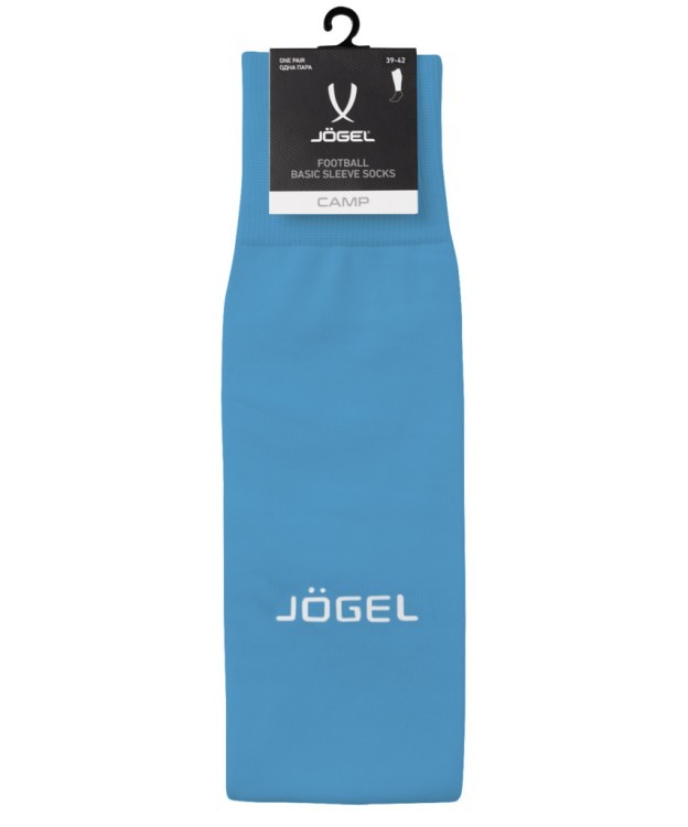 Гольфы футбольные JOGEL CAMP BASIC SLEEVE SOCKS, голубой/белый (2103266)