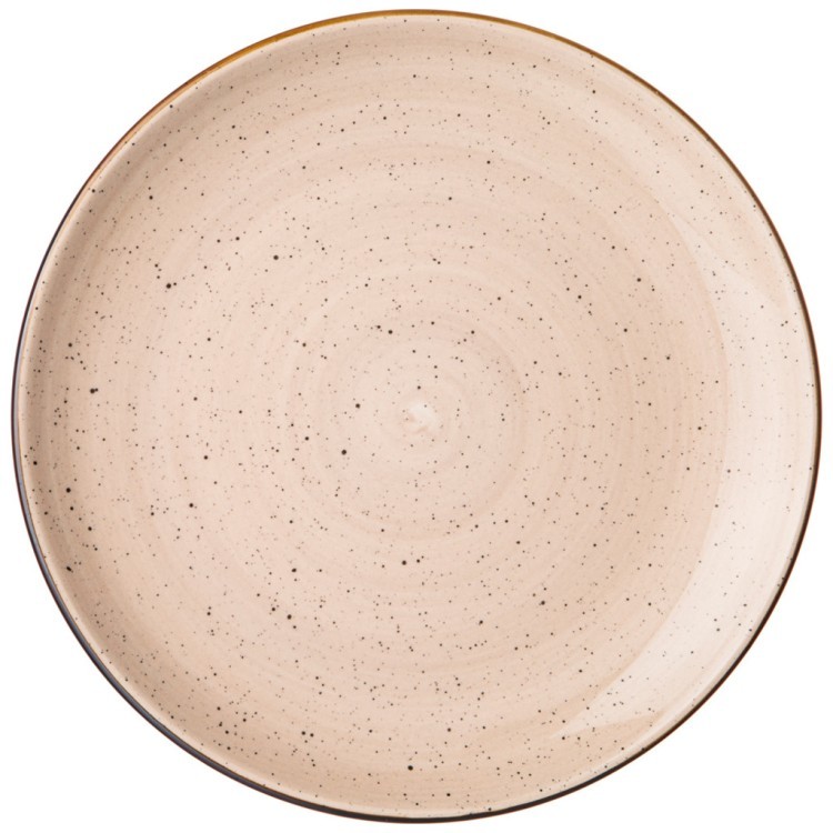 Набор тарелок закусочных bronco "nature" 2 шт. 23 см бежевый Bronco (263-1121)