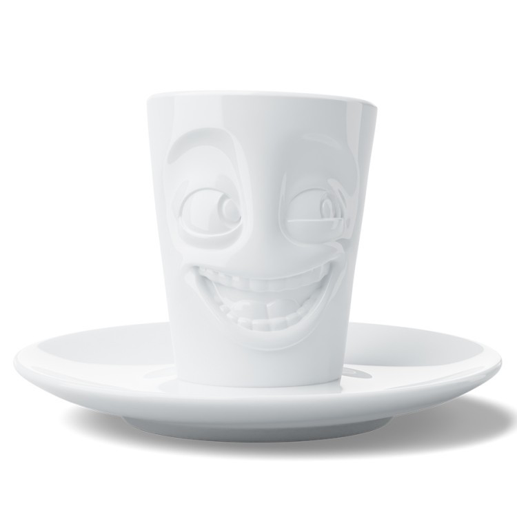 Кофейная пара joking, 80 мл, белая (78665)