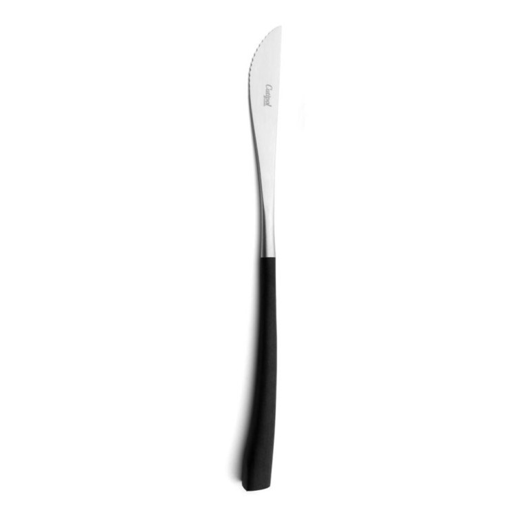 Нож для стейка NO.32, нержавеющая сталь 18/10, композитный материал, matte chrom/black, CUTIPOL