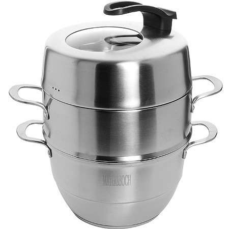 Мантоварка 3х-ярус.28см,7,7л. Mayer&Boch (31067) Мантоварка 3х-ярус.28см,7,7л. Mayer&Boch (31067)