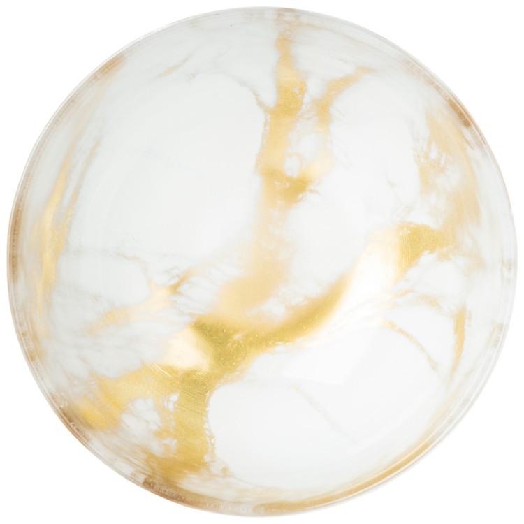 Салатник "white marble" диаметр 15 см, высота 6,5 cм 670 мл Bronco (332-028)