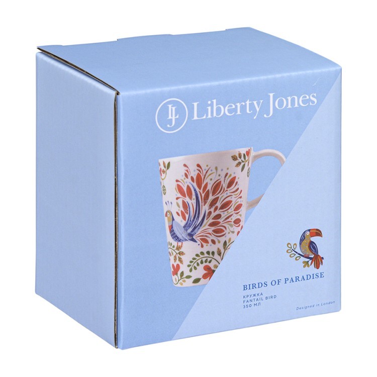 Кружка fantail bird из коллекции birds of paradise в подарочной упаковке, 350 мл (76683)