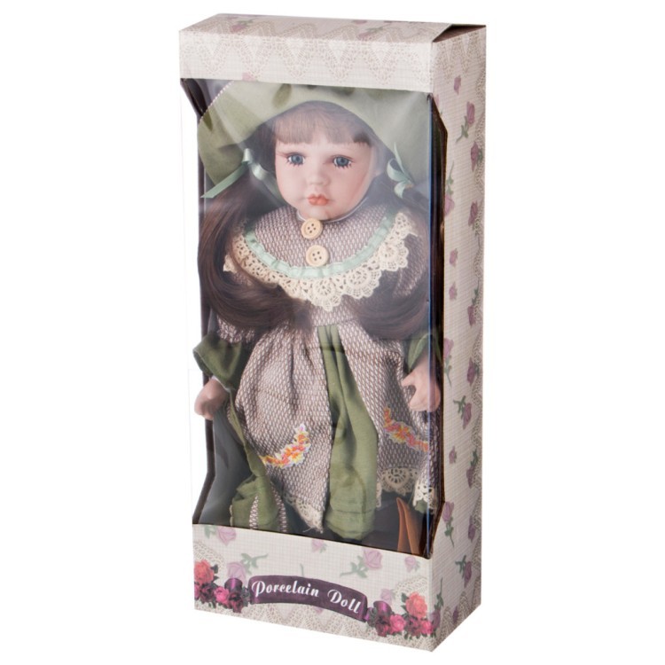 Кукла фарфоровая декоративная высота=30 см. RF COLLECTION (346-256)