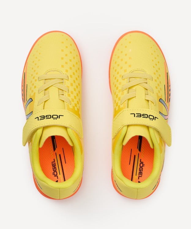 Бутсы многошиповые JÖGEL Evofly TF Talant Yellow/orange, детский (2118236)