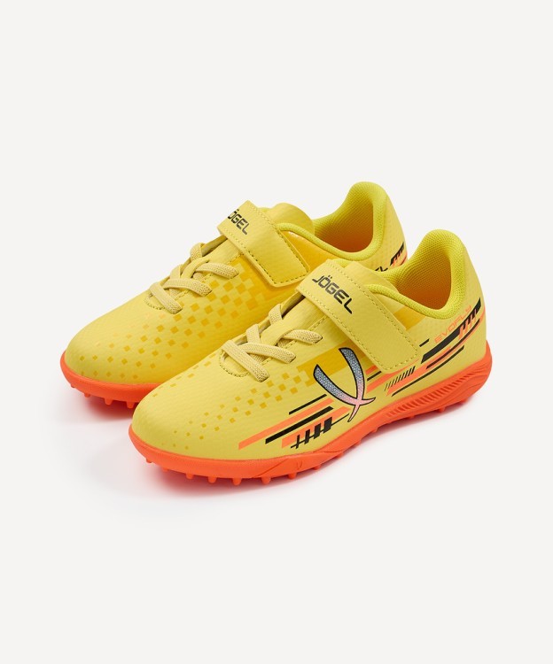 Бутсы многошиповые JÖGEL Evofly TF Talant Yellow/orange, детский (2118236)