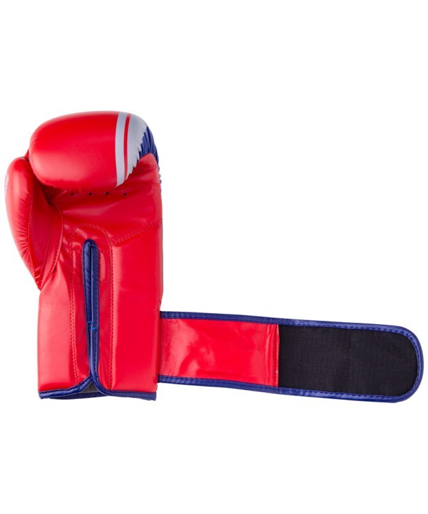 Перчатки боксерские Knockout BGK-2266, 12 oz, к/з, красный (678323)