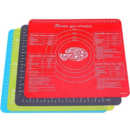 Коврик силиконовый для раскатки теста (3427)