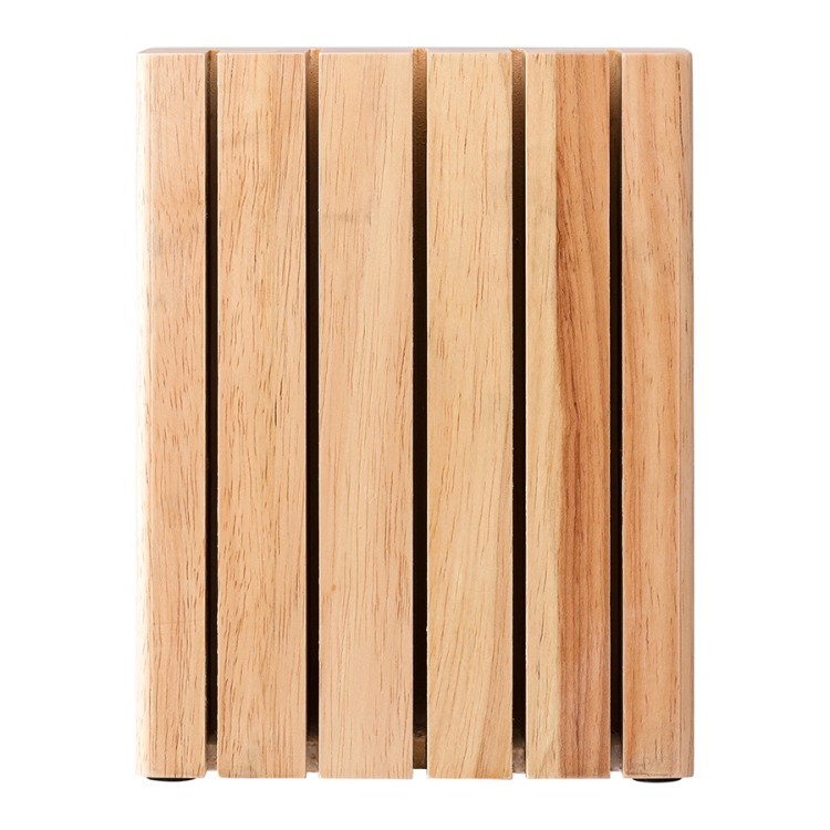 Подставка для ножей hevea, светлое дерево (78699)