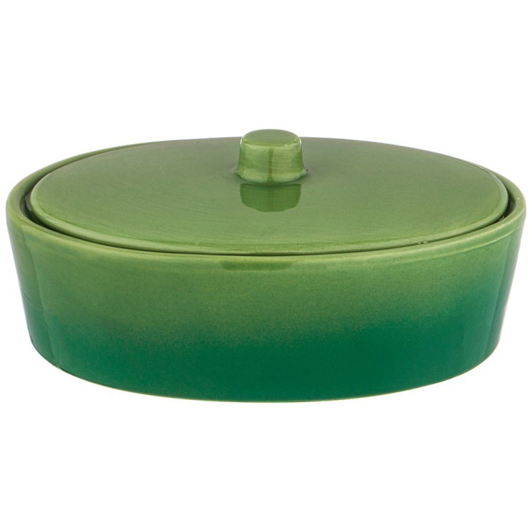 Блюдо для запекания с крышкой 800 мл / 20*14,5*8 см Agness (490-465)