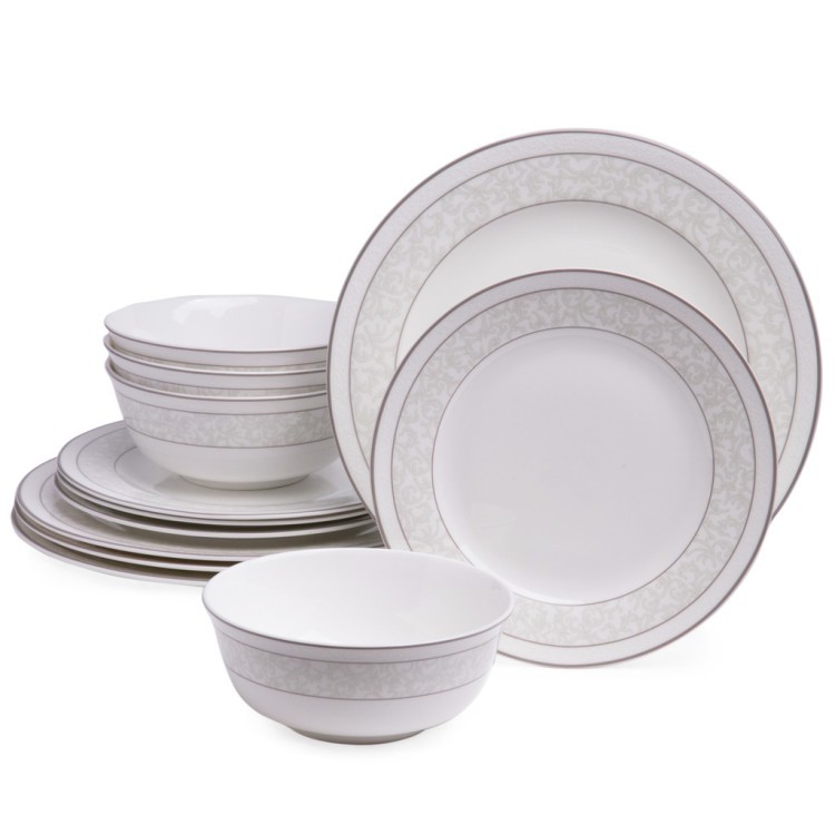 Набор посуды обеденной lefard "grey lace" на 4 пер. 12 пр. Lefard (440-315)