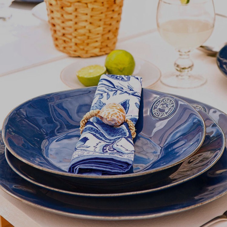 Тарелка NOP216-DEN(NOP216-03107F), 21 см, керамика, Denim, Costa Nova