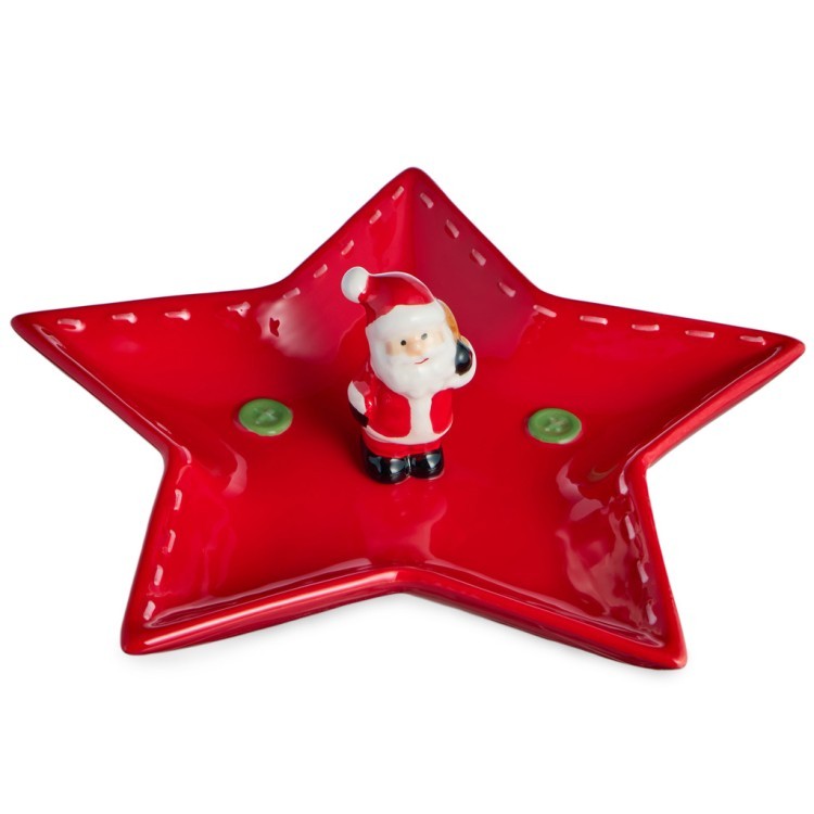 Блюдо сервировночное коллекция "christmas gift" 25,5*24*7,5 см Lefard (230-538)