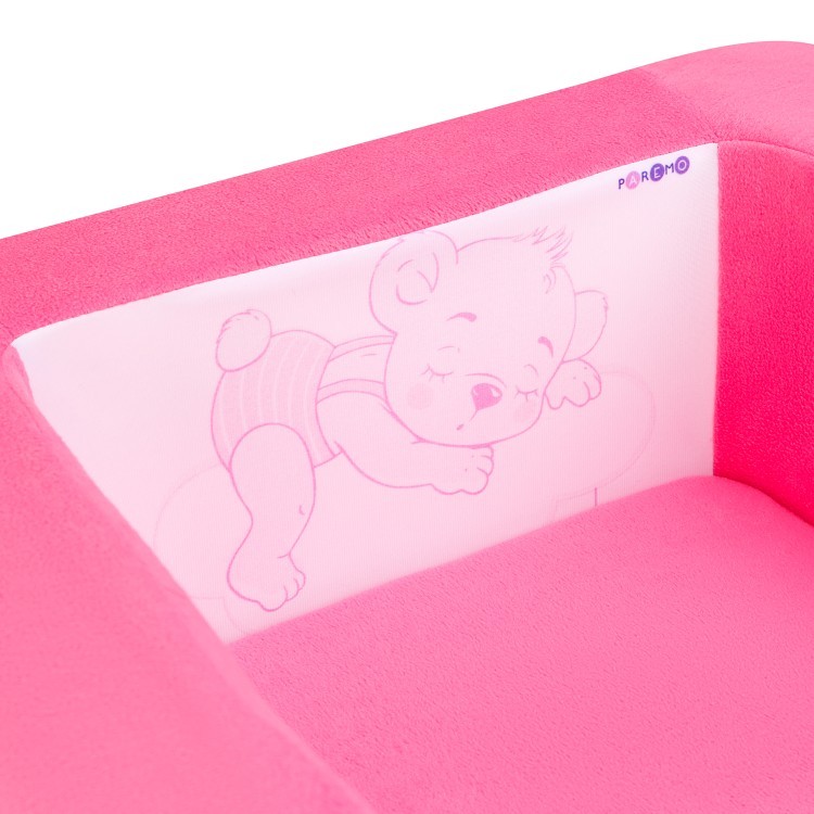 Раскладное бескаркасное (мягкое) детское кресло серии "Дрими", цвет Роуз, Стиль 2 (PCR320-67)