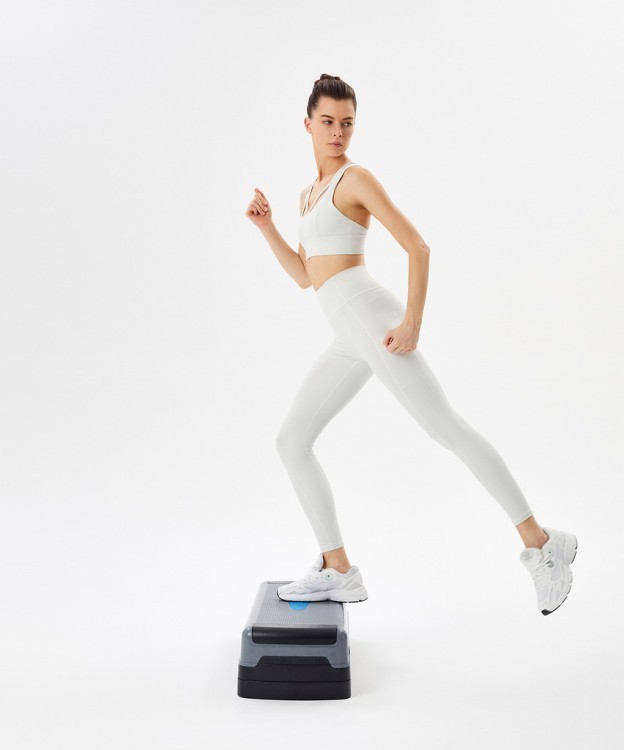 БЕЗ УПАКОВКИ Степ-платформа фиксирующаяся STARFIT SP-204 90х32х25 см, 3-уровневая (2127731)