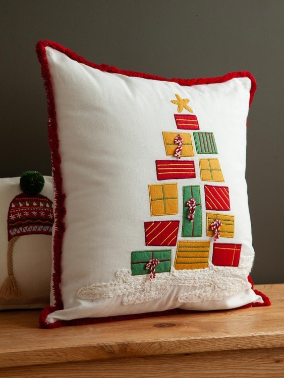 Чехол на подушку gifts season из коллекции new year essential, 45х45 см (79794)