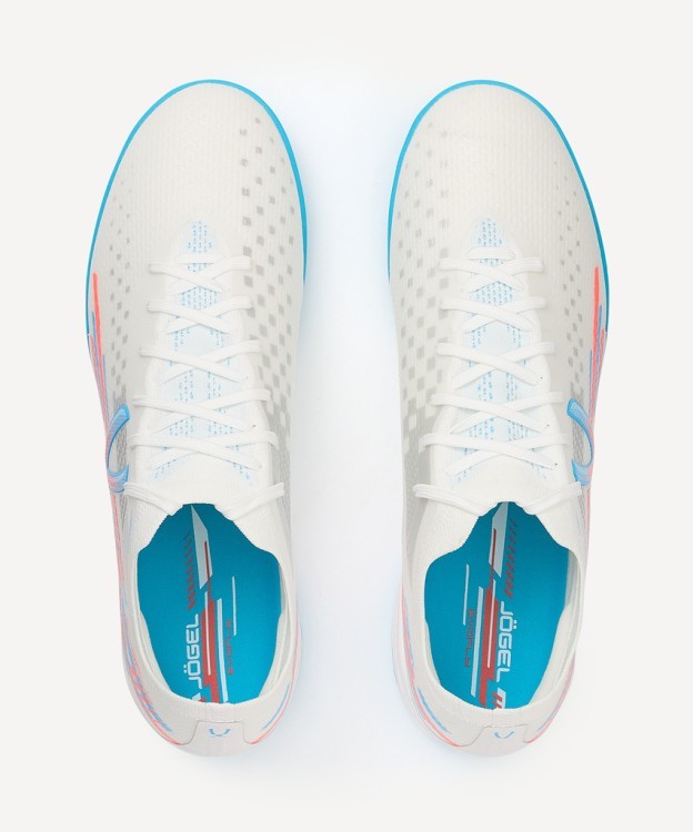 БЕЗ УПАКОВКИ Бутсы зальные JÖGEL Evofly IN PRO White/blue (2134108)