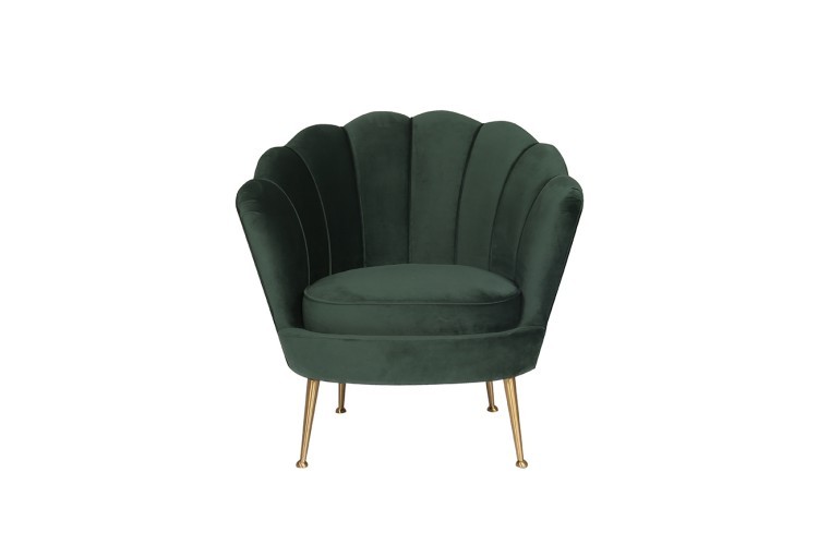 Кресло велюр зеленый 89*79*85см (TT-00007295)
