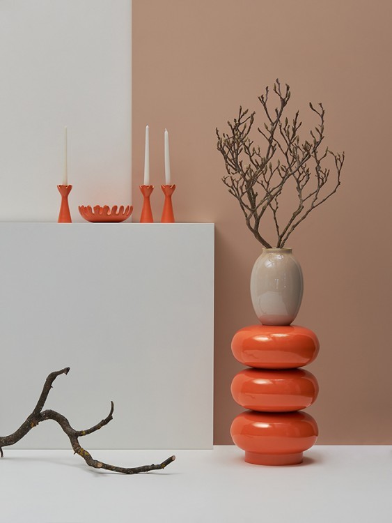 Блюдо laminaria, D22 см, апельсиновая цедра (78631)