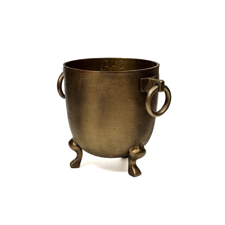 Емкость для льда PI135/BA, никель, Antique brass, ROOMERS TABLEWARE