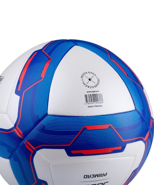 Мяч футбольный Primero №4, белый/синий/красный (785158)