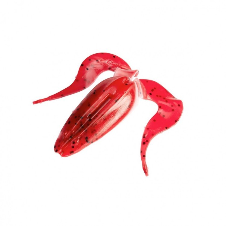 Лягушка Helios Frog 2,56"/6,5 см, цвет Red & White 7 шт HS-21-003 (77978)