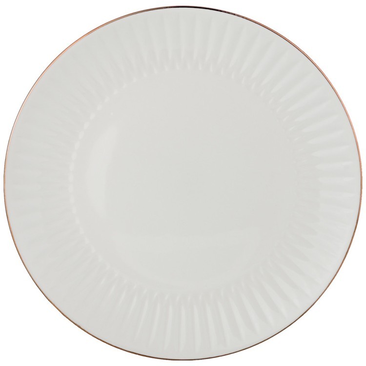 Набор десертных тарелок из 6 шт. "вайт", диаметр=22 см. Lefard (86-2259)