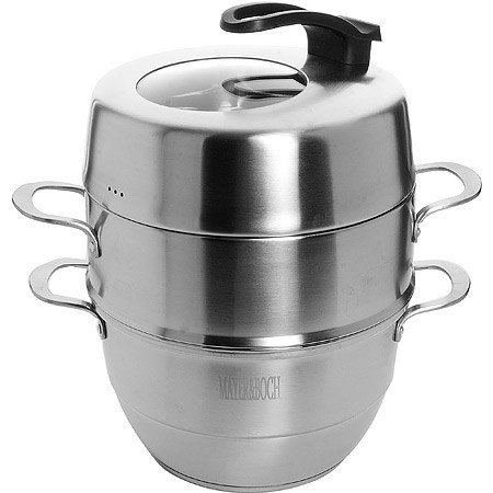 Мантоварка 3х-ярус. 30см.9,5л.MB (31068) Мантоварка 3х-ярус. 30см.9,5л.MB (31068)