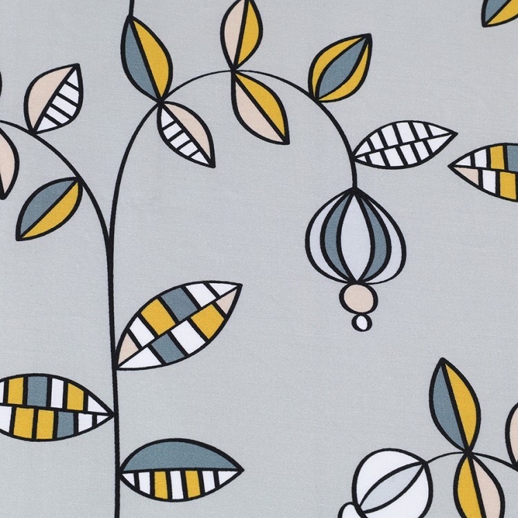 Комплект постельного белья "Ягоды тайги" из премиального сатина из коллекции russian north, 150х200 см (78452)