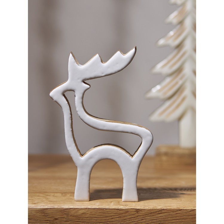 Декор новогодний reindeer dasher из коллекции new year essentiall, 18 см (76911) Декор новогодний reindeer dasher из коллекции new year essentiall, 18 см (76911)